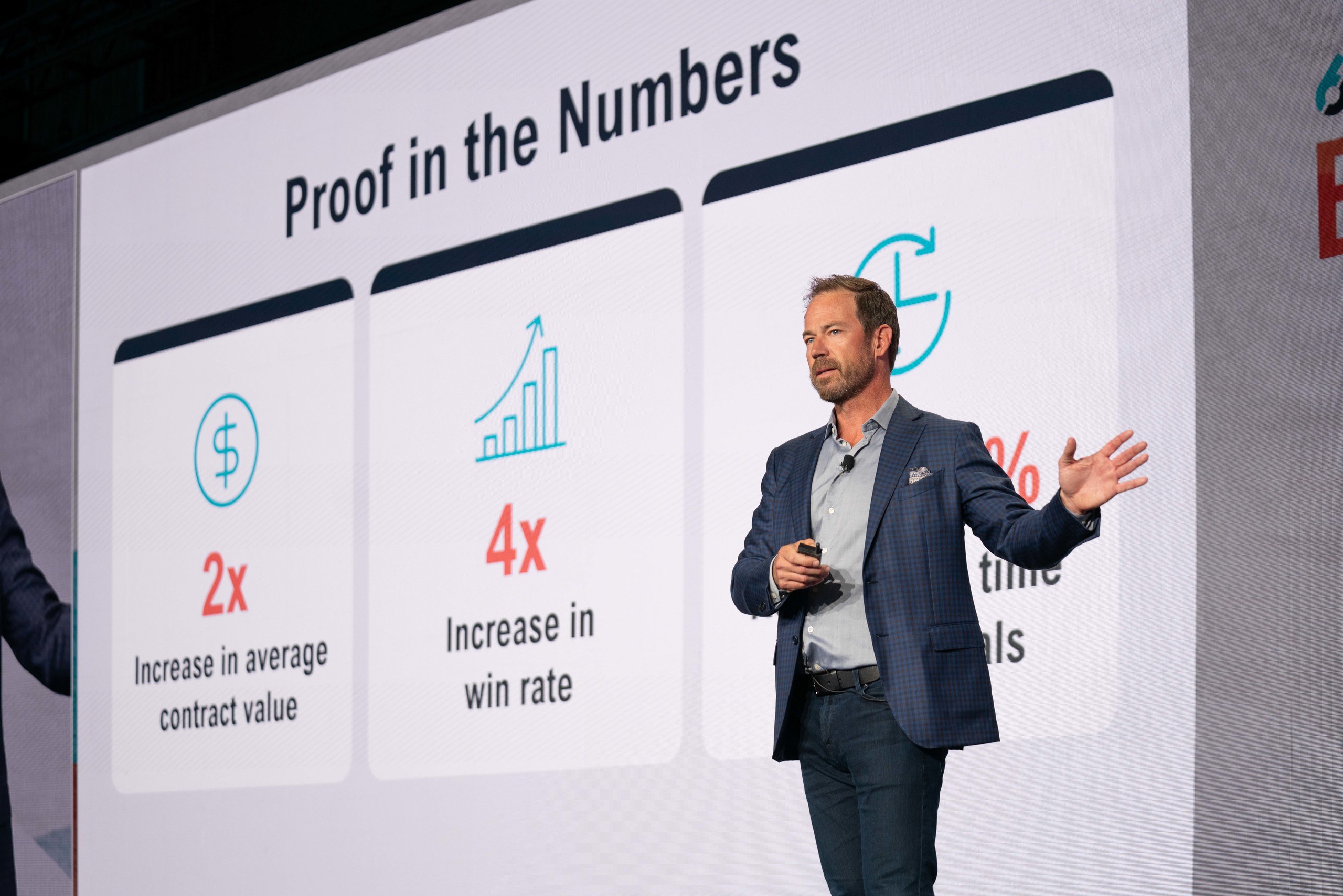 Jason Zintak 6sense CEO speaking at an event