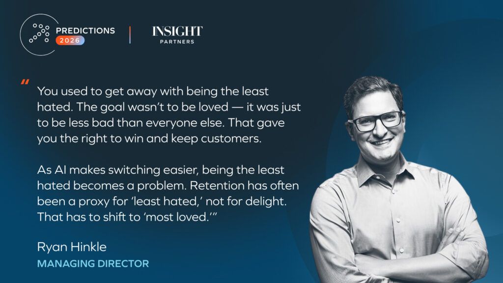 Ryan Hinkle investor predictions insight partners